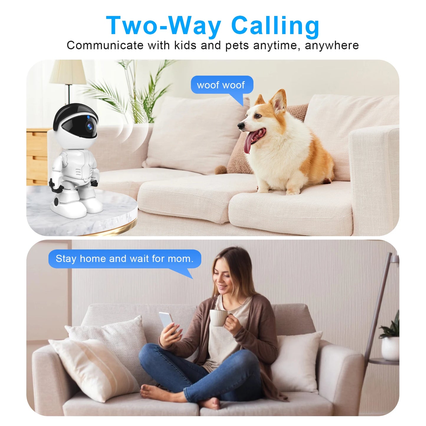 Remote Control Home Security Camera