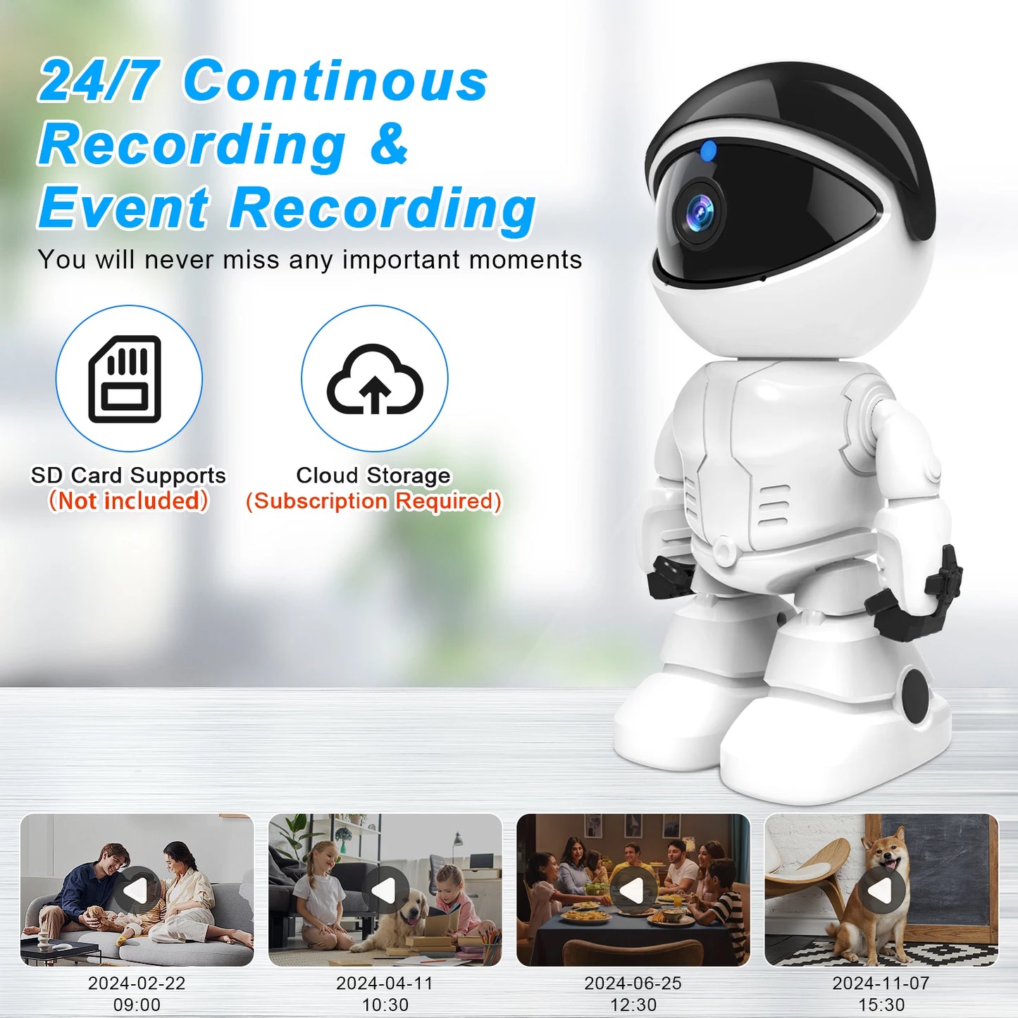 Remote Control Home Security Camera