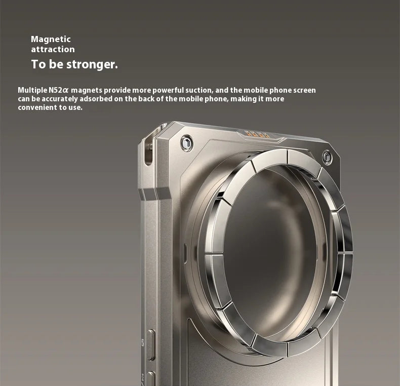 Wireless Magnetic Selfie Display for Mobile Phone.