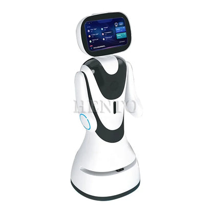 Commercial AI Welcome Reception Robot with 13.3" Touch Screen – Smart Service & Navigation Assistant
