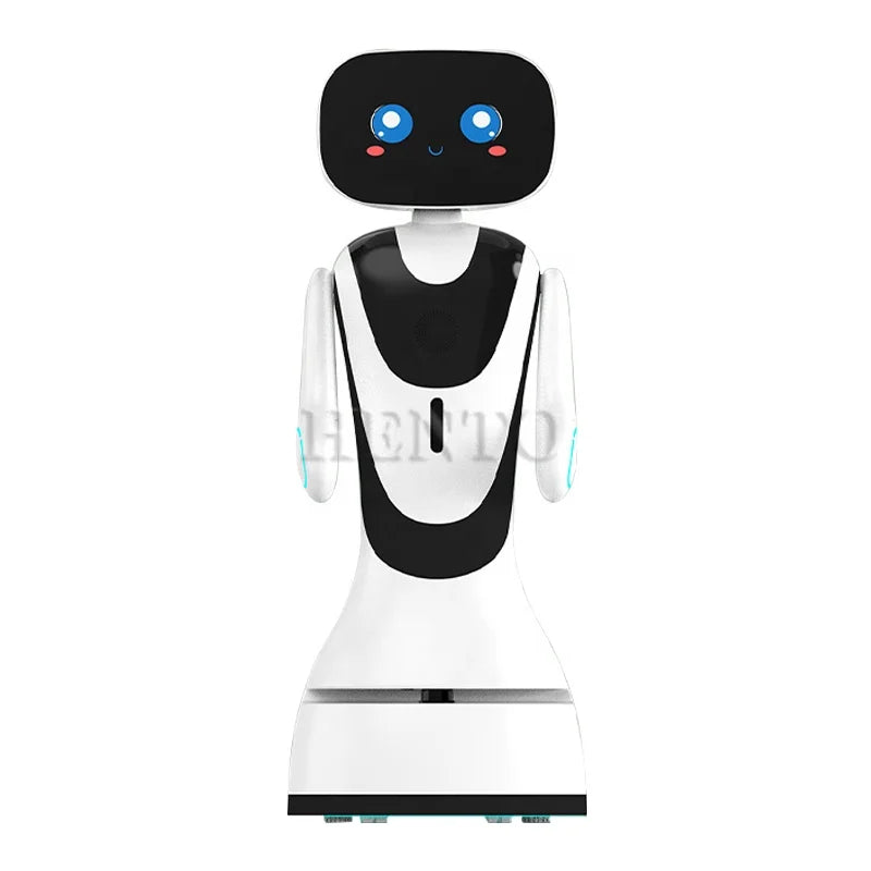 Commercial AI Welcome Reception Robot with 13.3" Touch Screen – Smart Service & Navigation Assistant