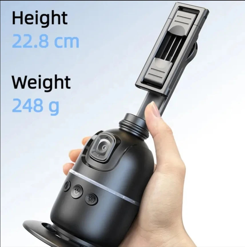 AI Face Tracking Gimbal P03 – Smart Auto Tracking with Gesture Control for Phones & Cameras