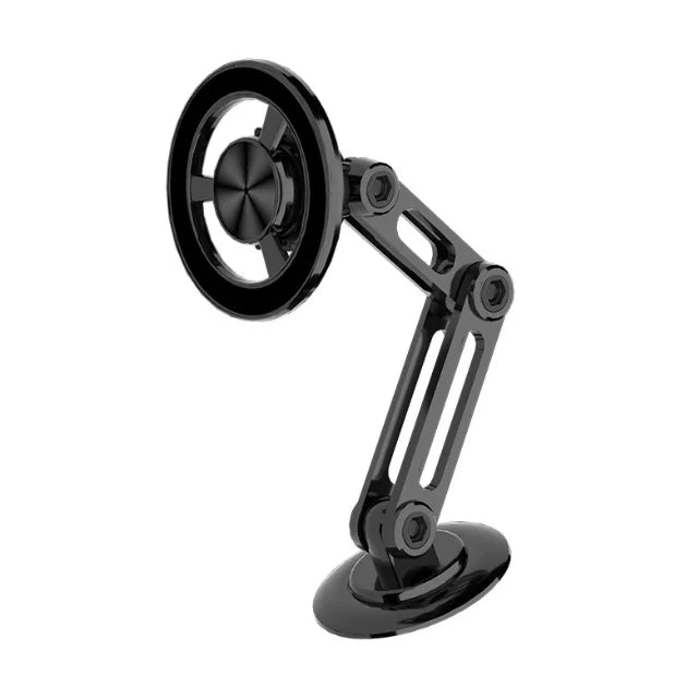 Magnetic Car Phone Mount – Adjustable & Flexible Dashboard, Vent, and Adhesive Holder