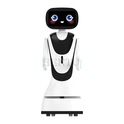 Commercial AI Welcome Reception Robot with 13.3" Touch Screen – Smart Service & Navigation Assistant