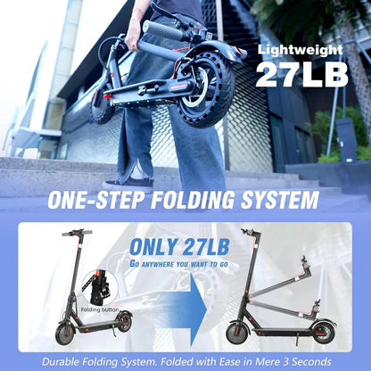 Patinete eléctrico inteligente de 350 W: rápido y potente