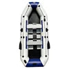 Solar Marine 4-Person Inflatable Banana Boat Towable Tube – Heavy Duty PVC Water Skiing Raft 8.8FT