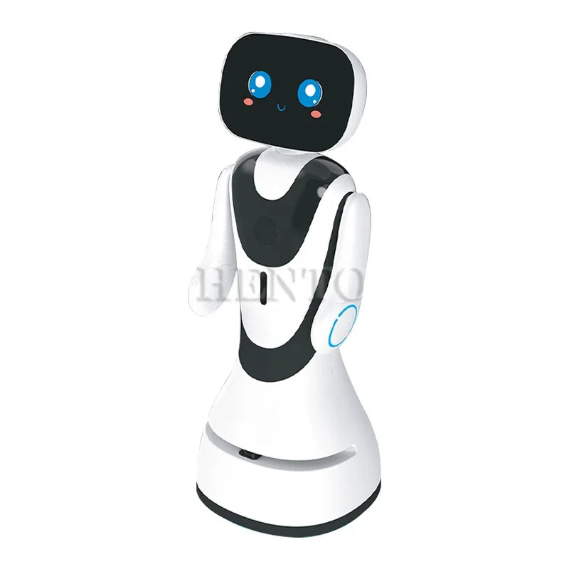 Commercial AI Welcome Reception Robot with 13.3" Touch Screen – Smart Service & Navigation Assistant