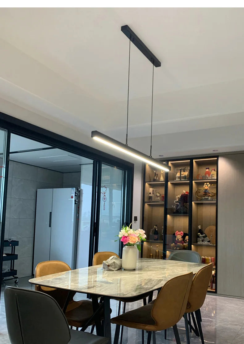 Modern LED Pendant Lamp – Elegant Lighting for Bedroom