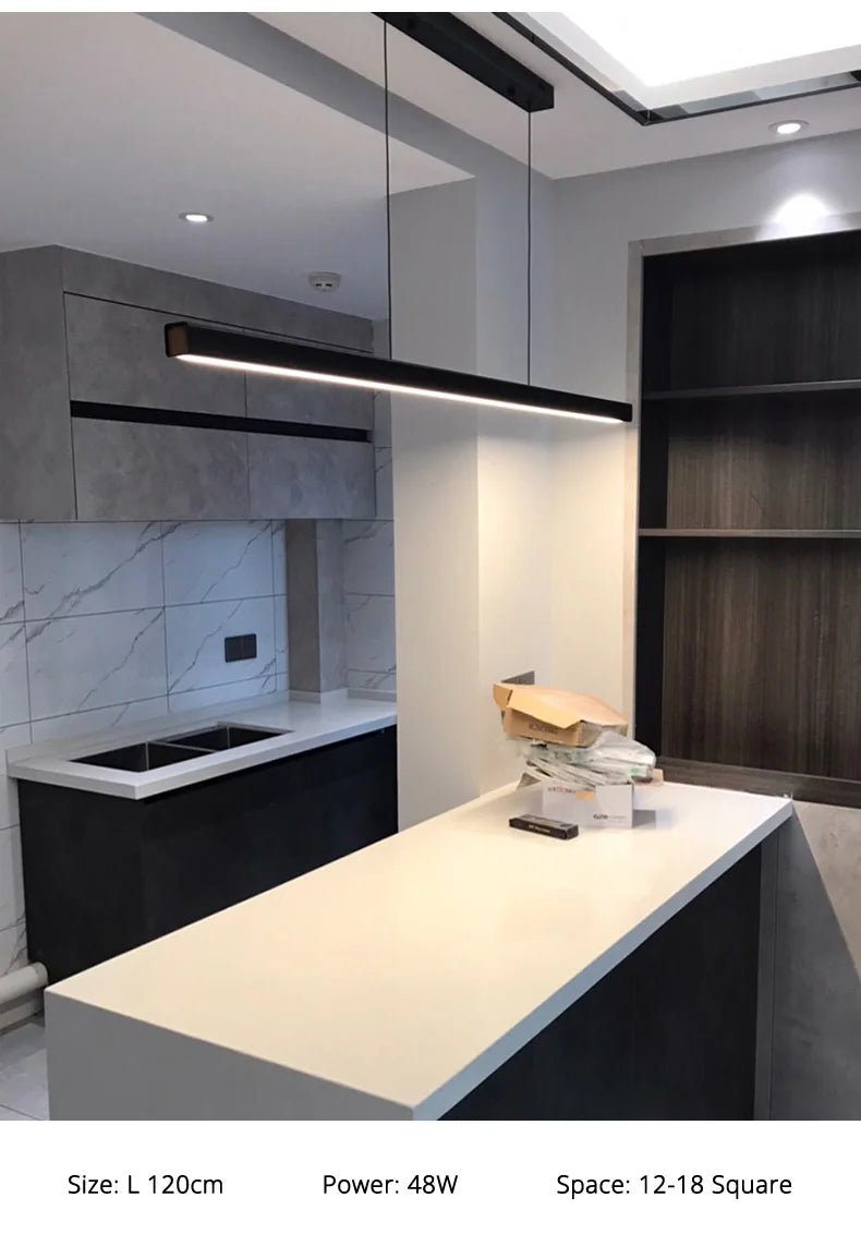 Modern LED Pendant Lamp – Elegant Lighting for Bedroom