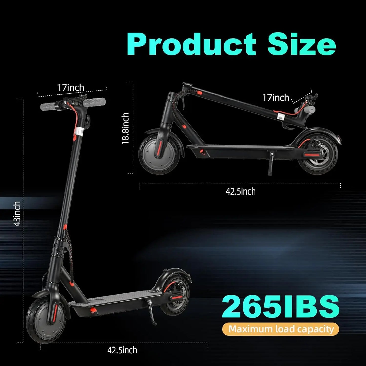 Smart Electric Scooter 350W – Fast and Powerful