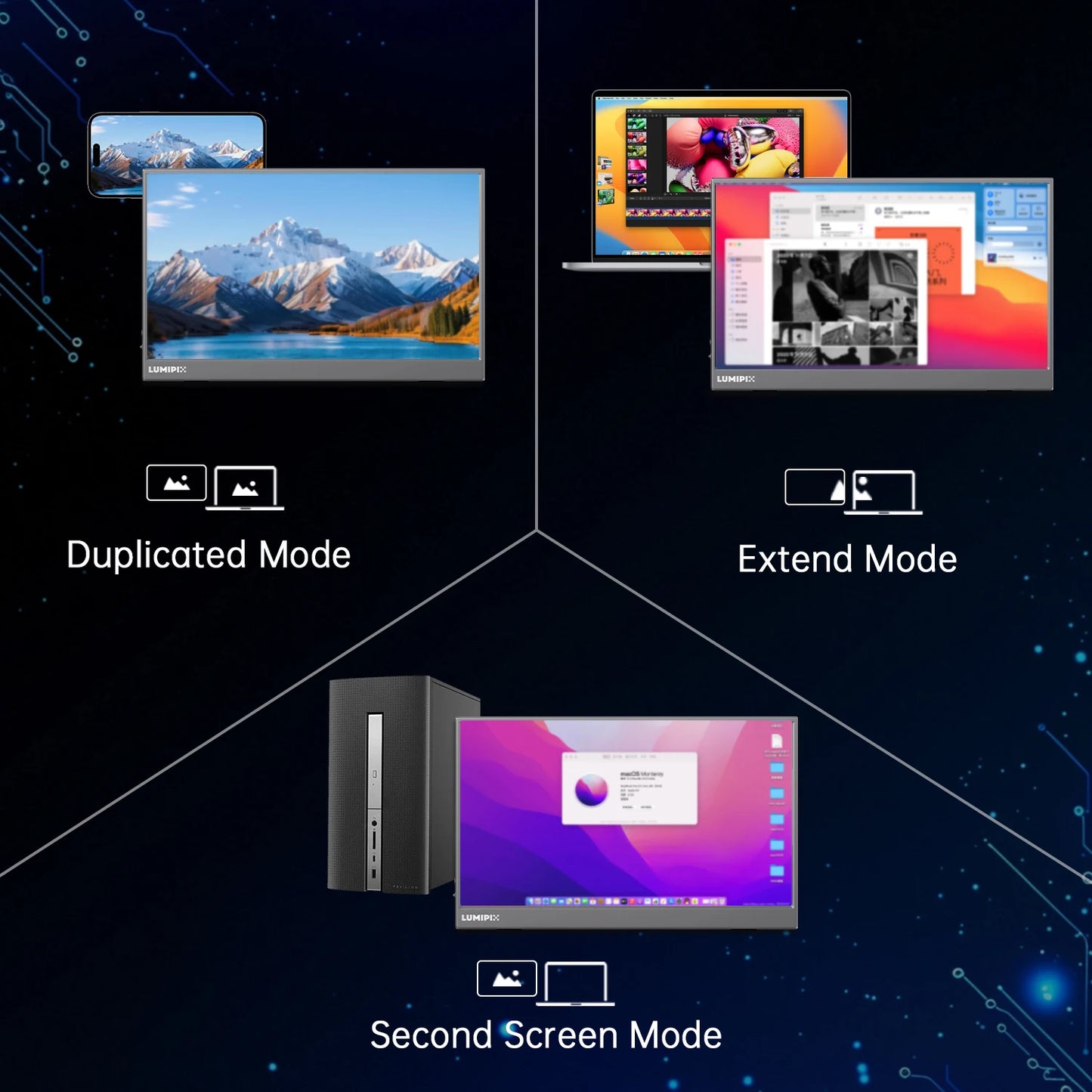 Portable Screen 1080P 15.6 inch