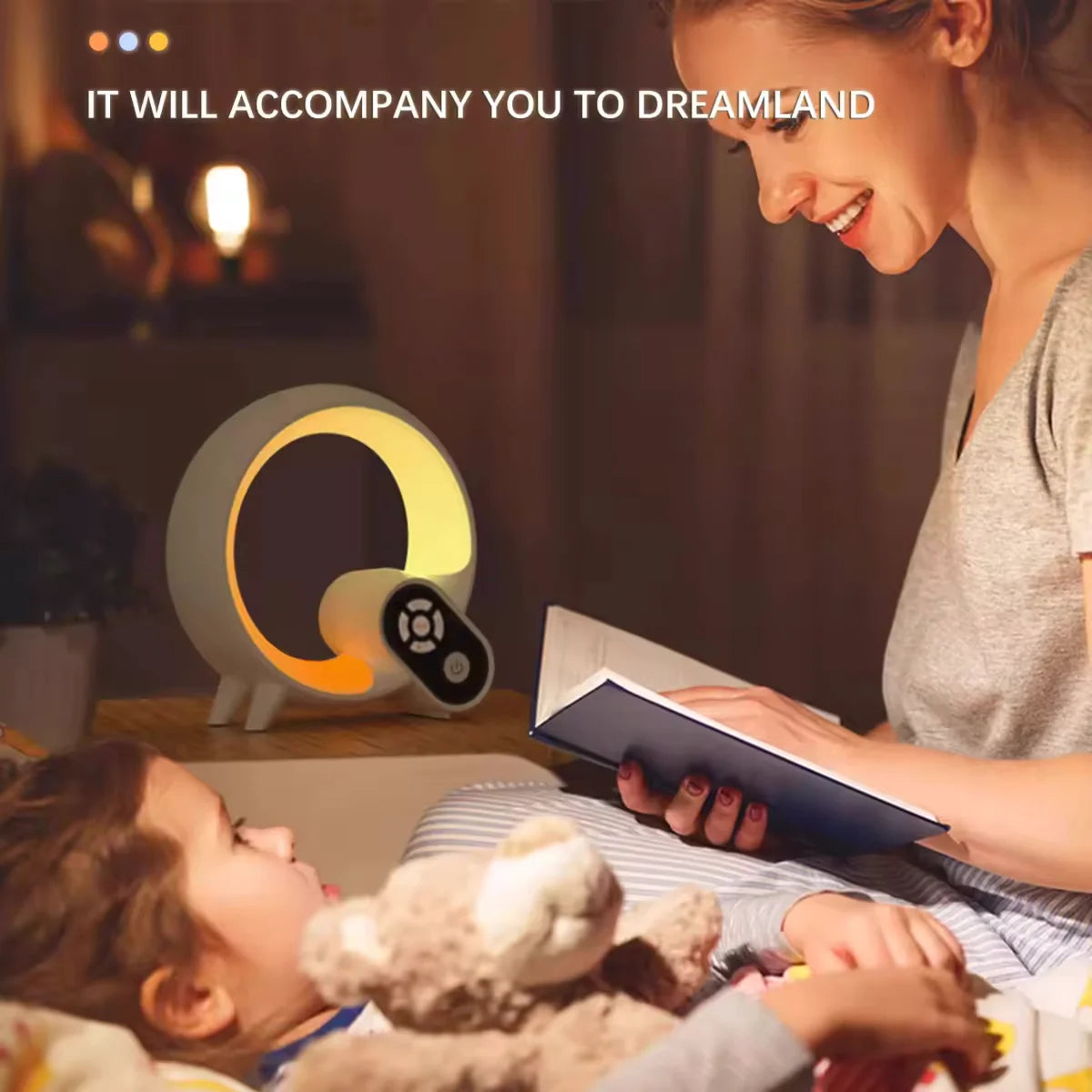 Smart LED Desk Lamp – Adjustable Brightness Decorative Table Light