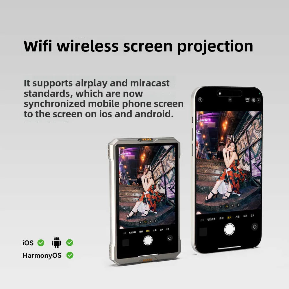 Wireless Magnetic Selfie Display for Mobile Phone.