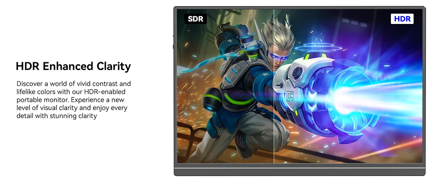 Monitor - Segunda pantalla externa de computadora para teléfono 