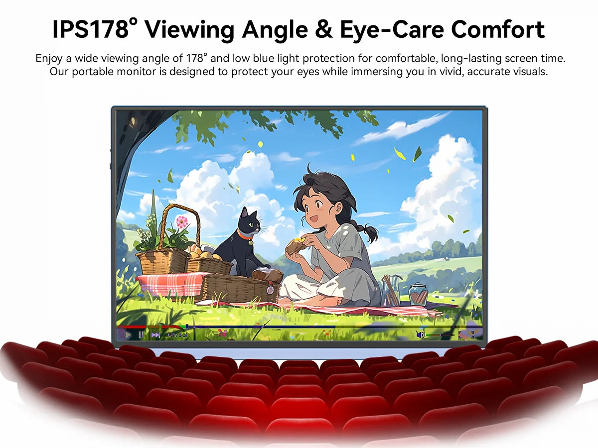 Monitor - Segunda pantalla externa de computadora para teléfono 